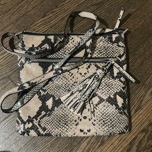 Python crossbody style purse